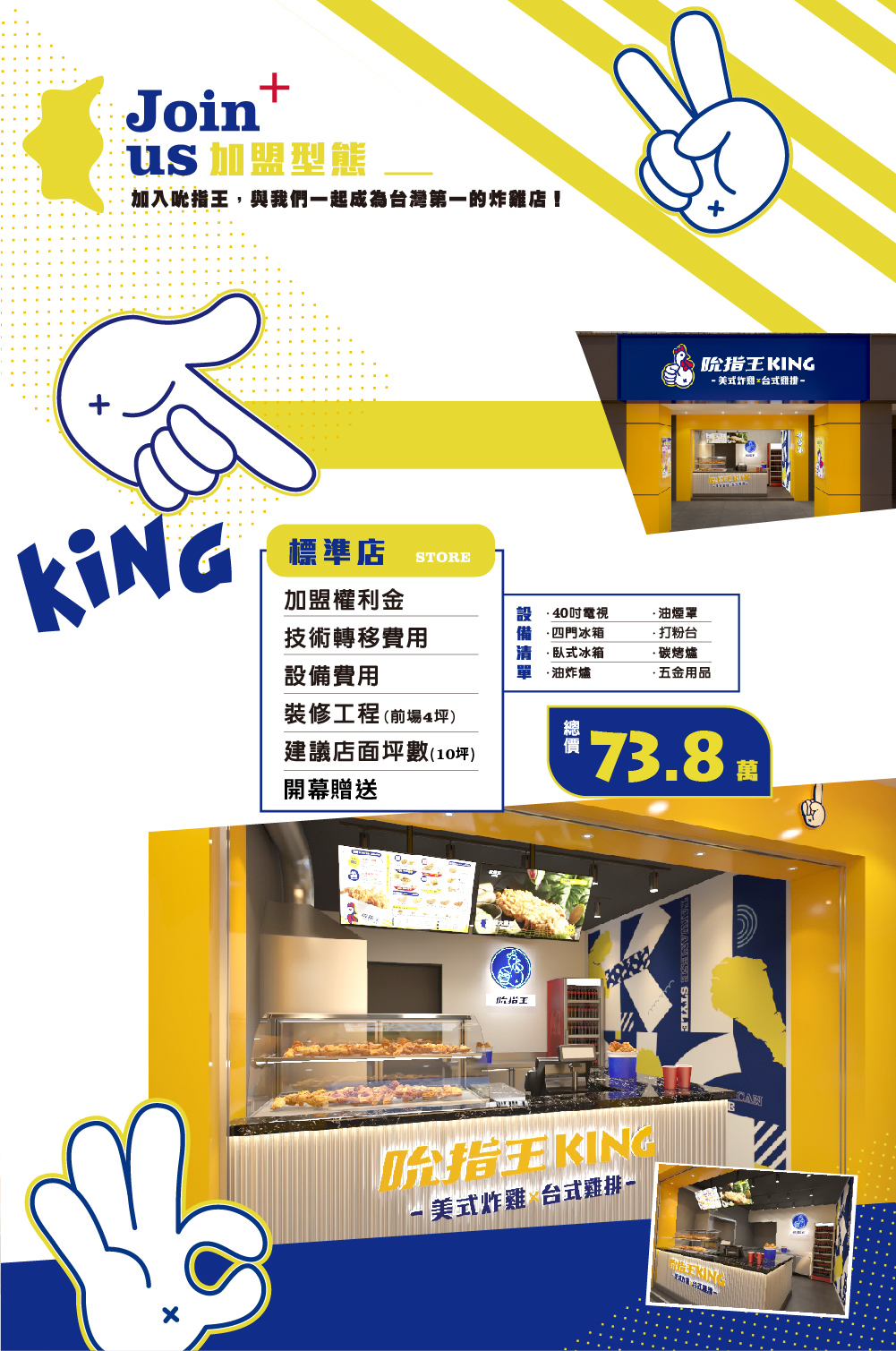 吮指王 雞排炸食連鎖加盟總部 加盟優勢