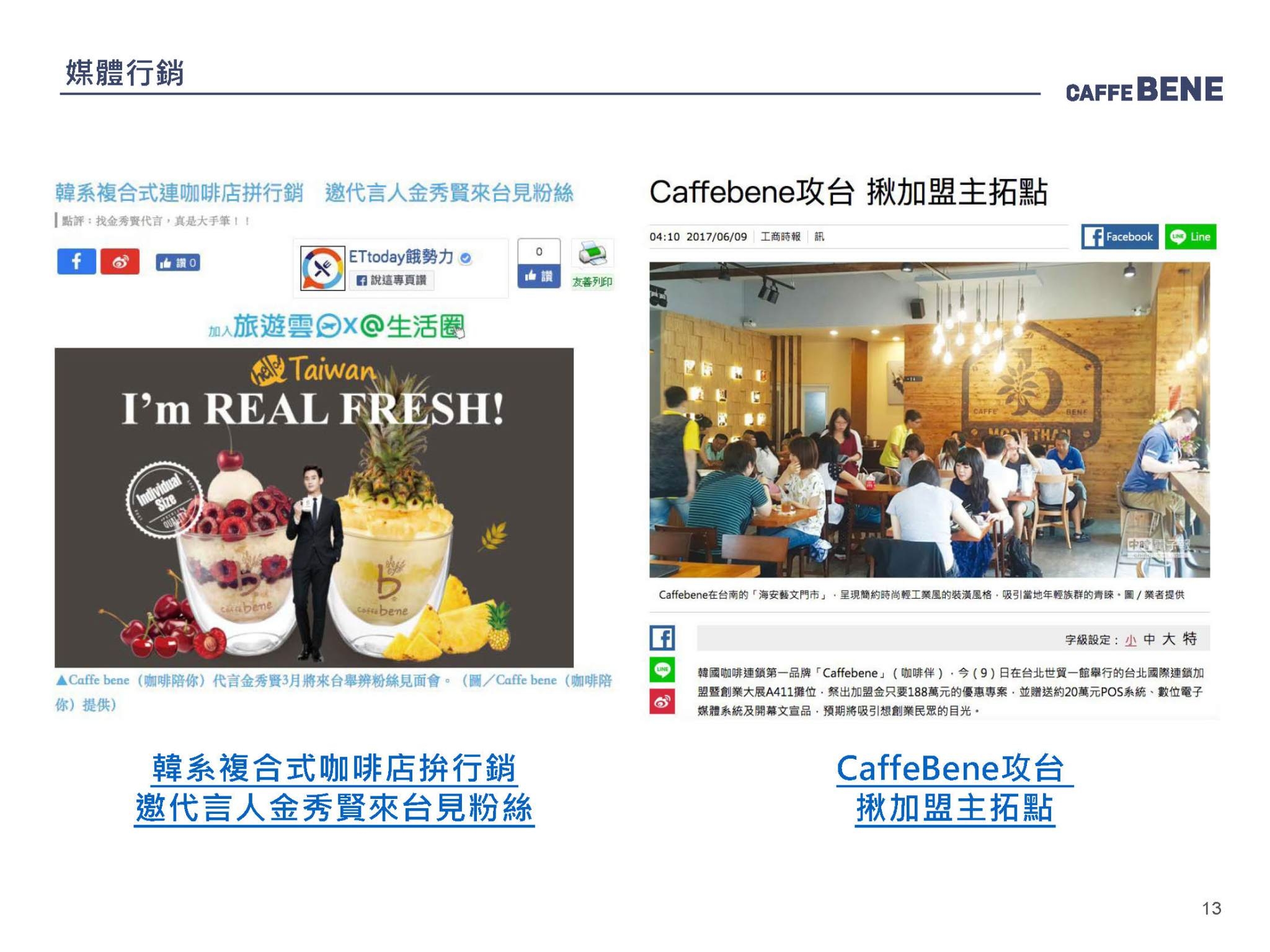 咖啡伴Caffebene 韓國咖啡連鎖 加盟優勢