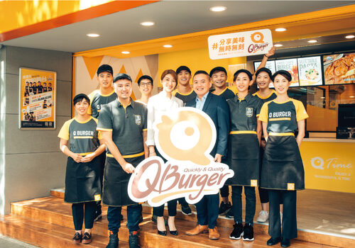 Q Burger  饗樂餐飲早午餐 品牌形象