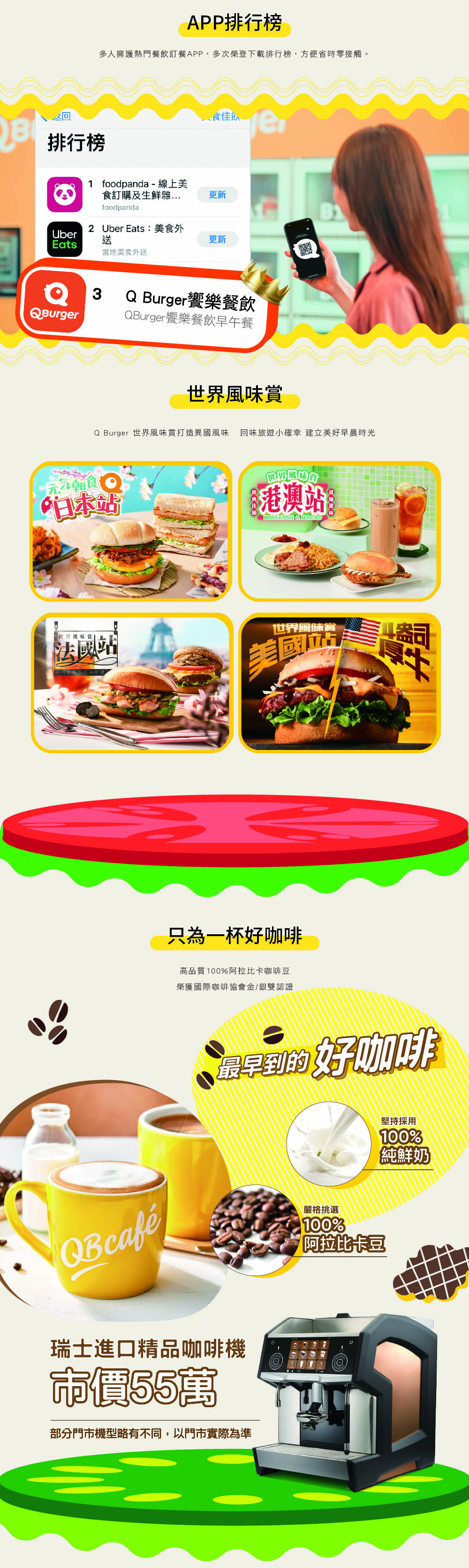 Q Burger  饗樂餐飲早午餐 加盟優勢