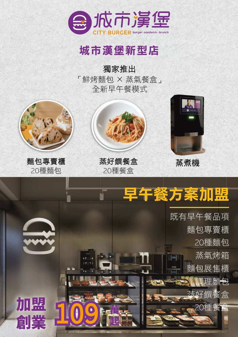 城市漢堡CITY BURGER 加盟優勢