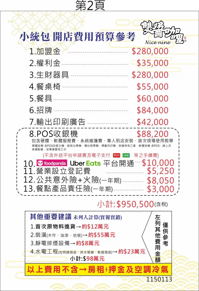 台灣雙醬咖哩 加盟優勢
