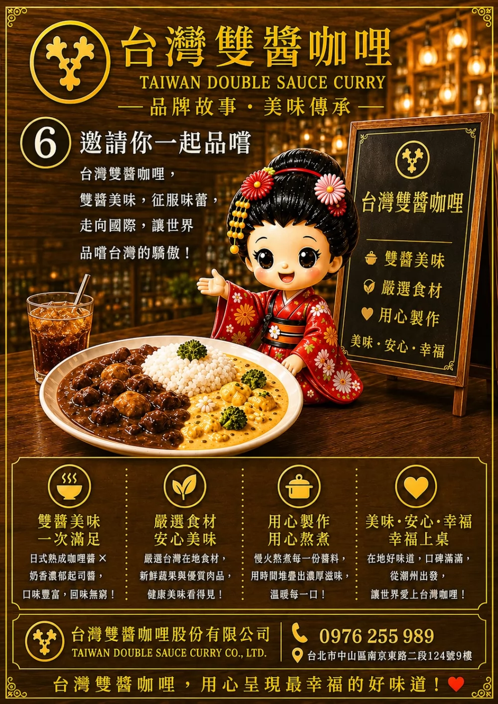 台灣雙醬咖哩 加盟優勢