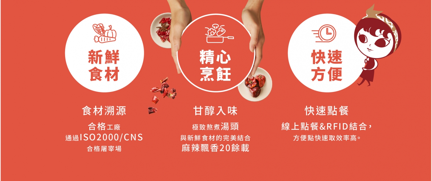 三顧茅廬 麻辣滷味連鎖加盟領導品牌 加盟優勢