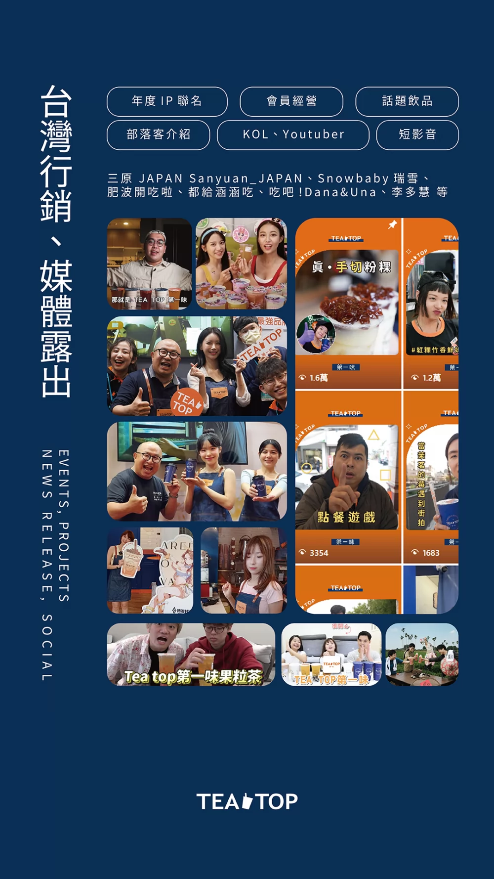TEA TOP第一味 加盟優勢