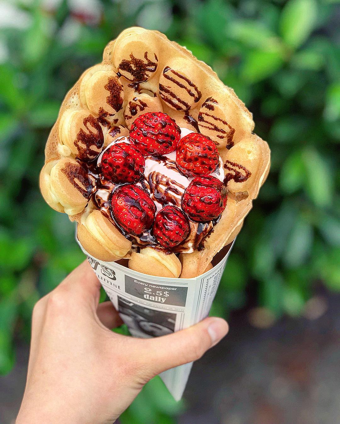 彩虹可可雞蛋仔 產品介紹