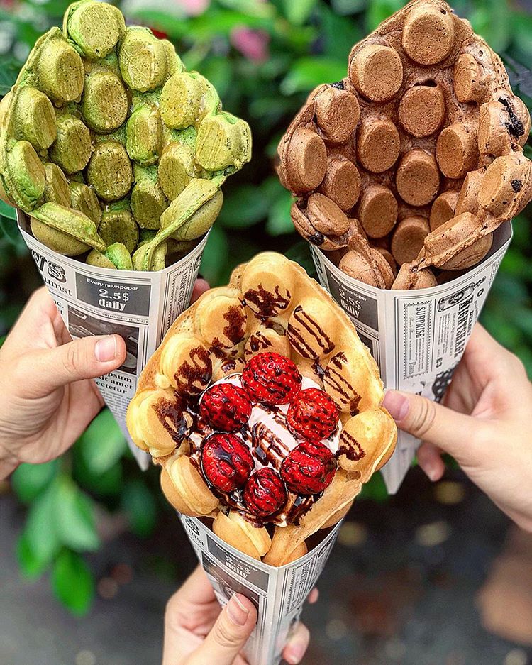 彩虹可可雞蛋仔 產品介紹