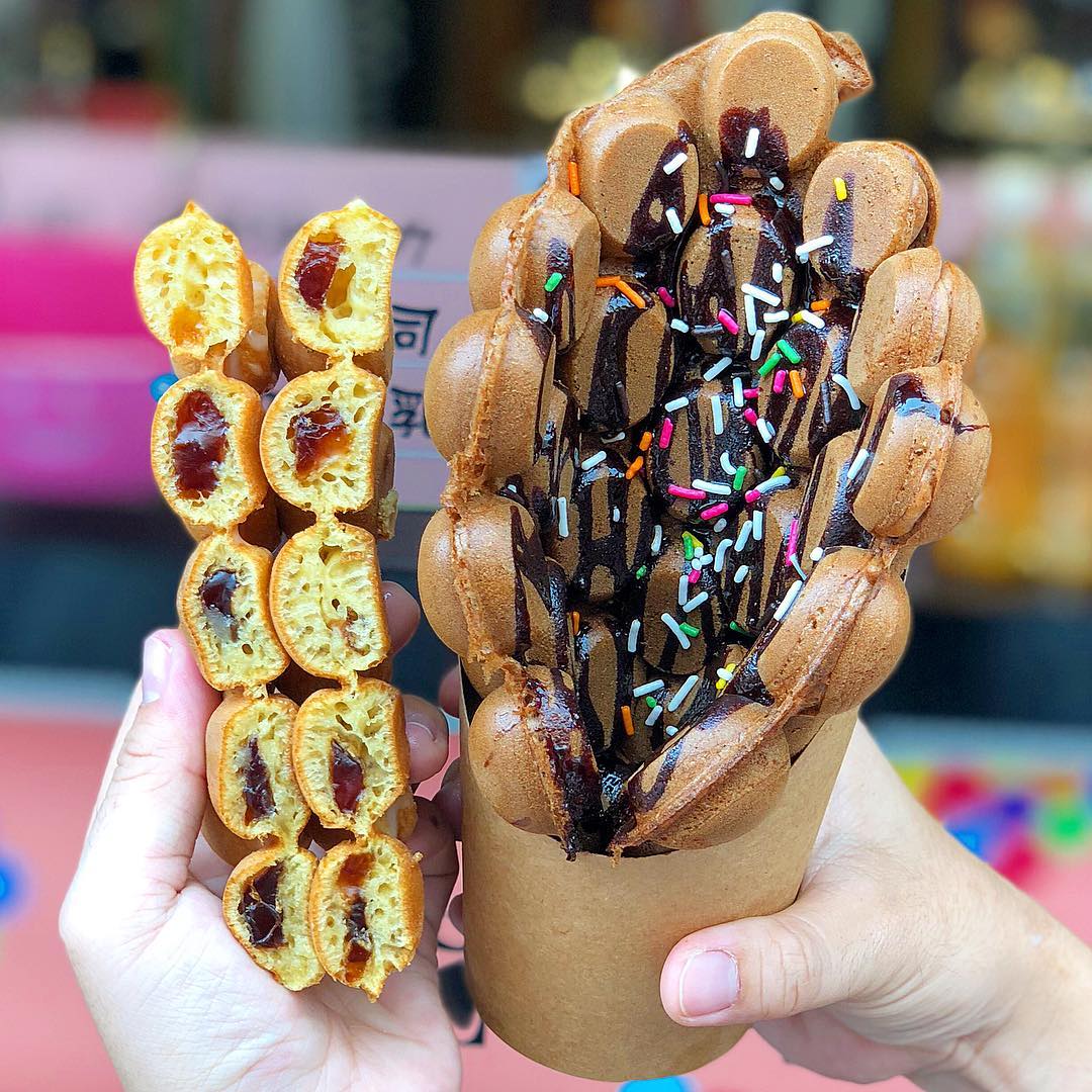 彩虹可可雞蛋仔 產品介紹