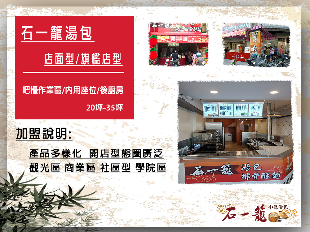 石一籠湯包 加盟優勢