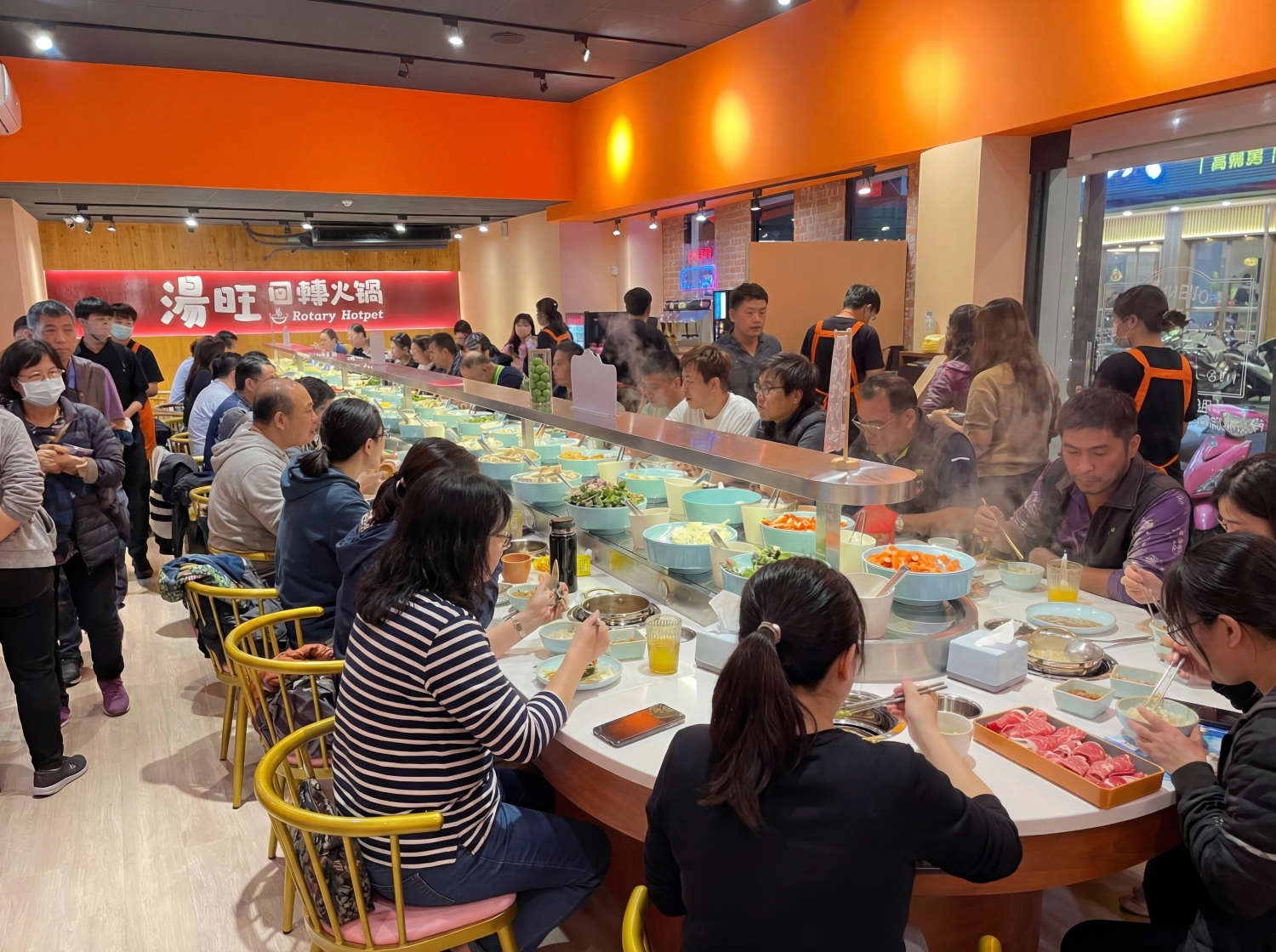 湯旺 回轉火鍋 加盟優勢