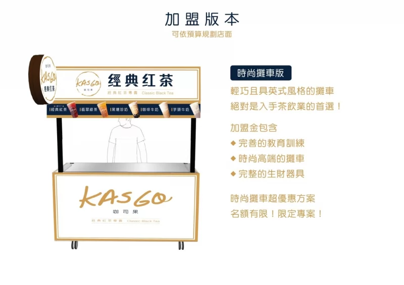 KASGO經典紅茶 加盟優勢