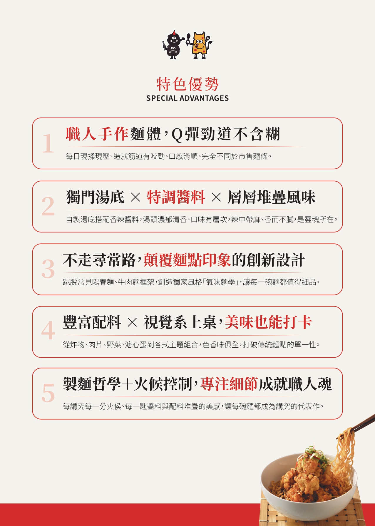 二鬼麵舖 加盟優勢