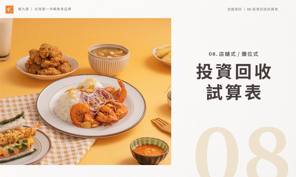 飯丸屋 沖繩飯糰 加盟優勢