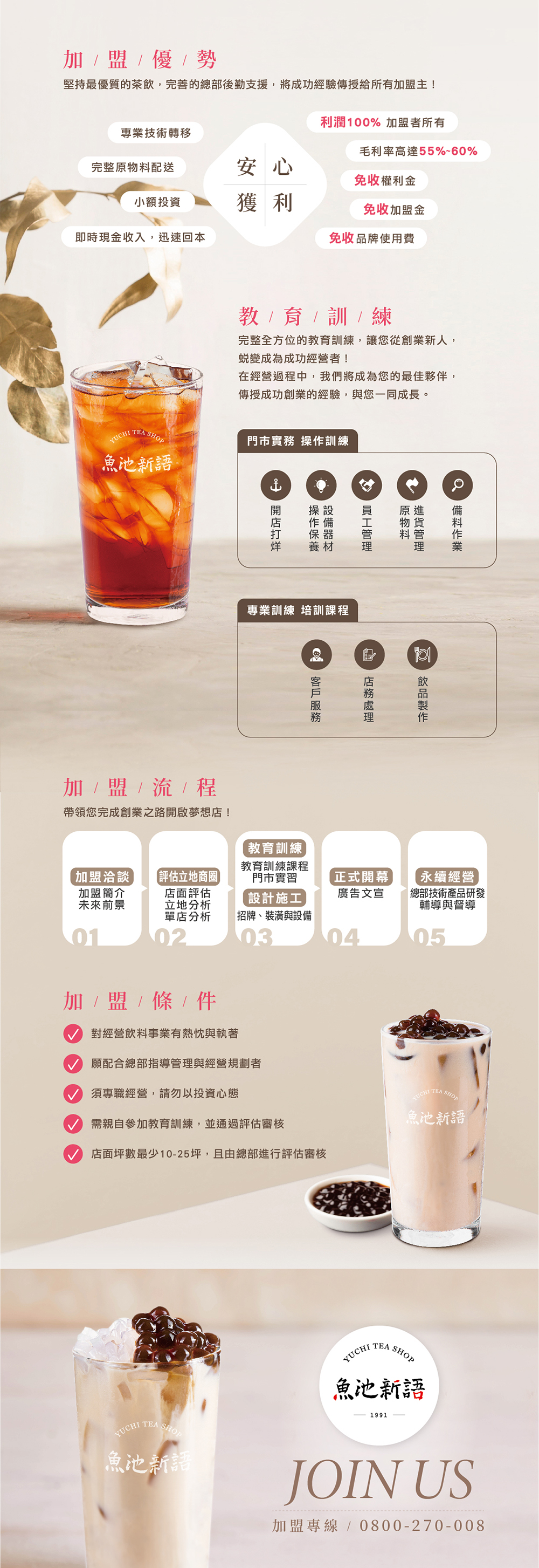 魚池新語 加盟優勢