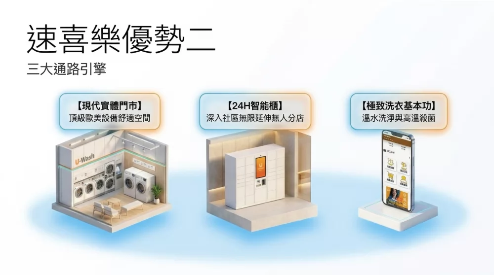 速喜樂 洗衣科技開發股份有限公司 加盟優勢