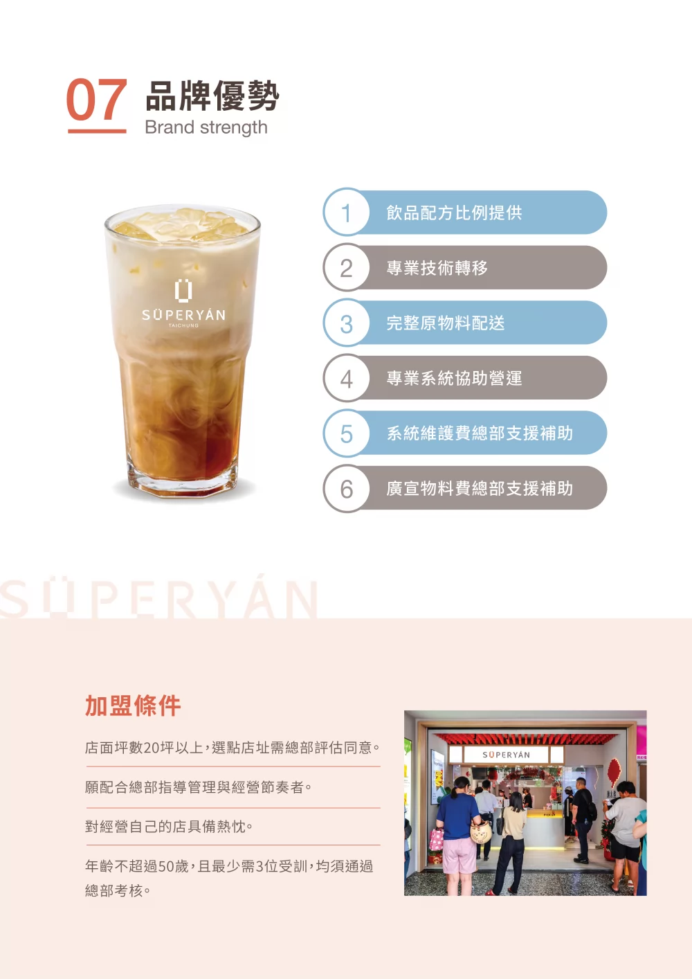 顏太煮 SÜPERYÁN 加盟優勢