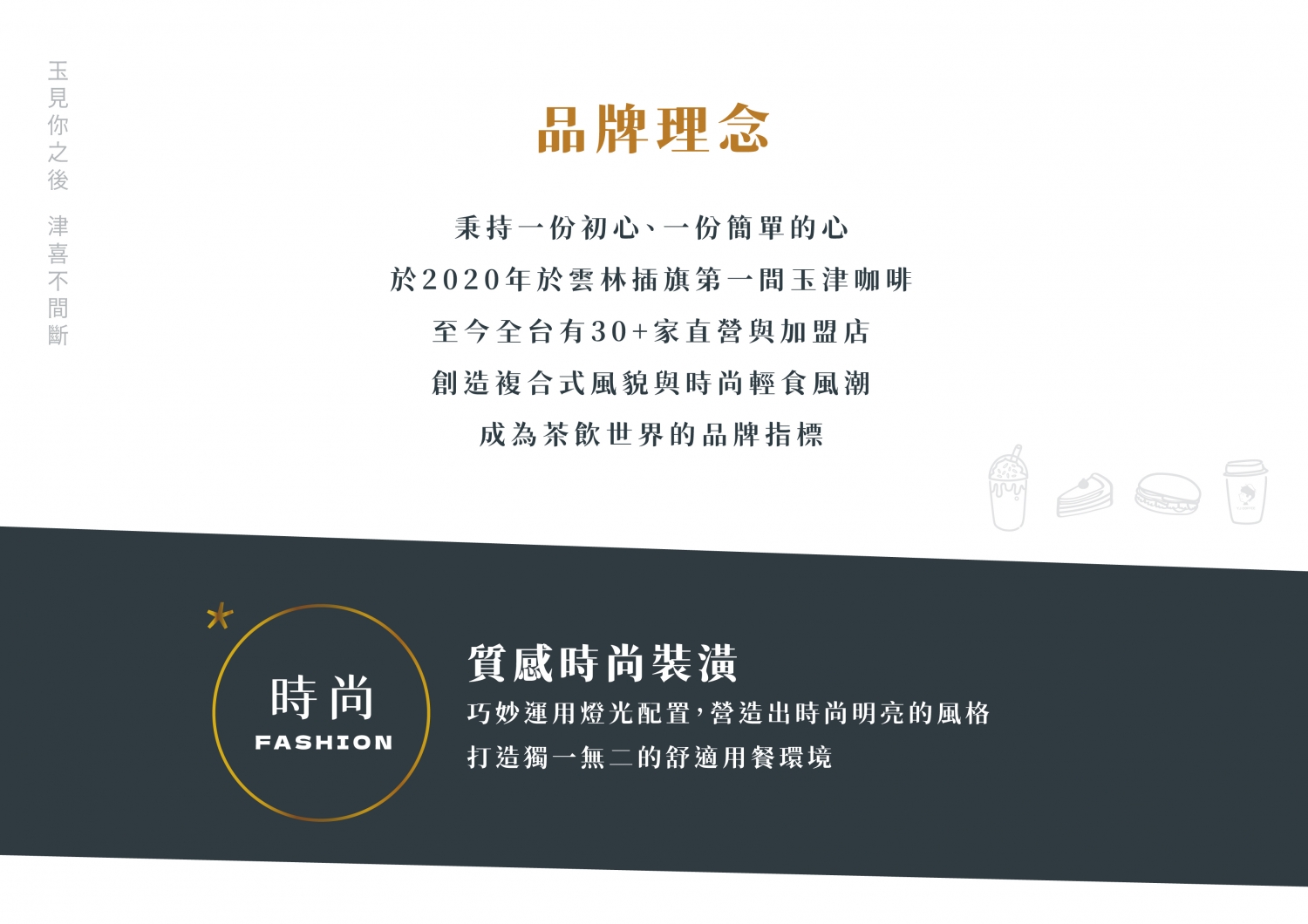 玉津 咖啡茶飲 加盟優勢