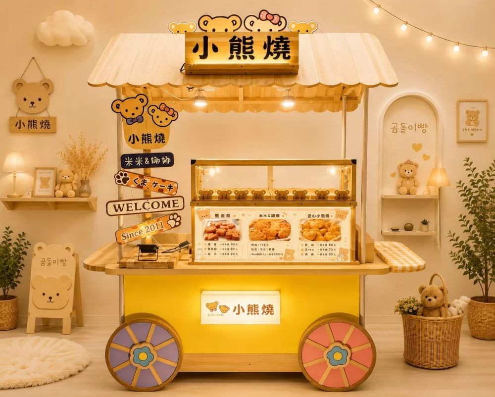 米米&娜娜小熊燒 加盟優勢