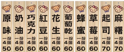 米米&娜娜小熊燒 產品介紹