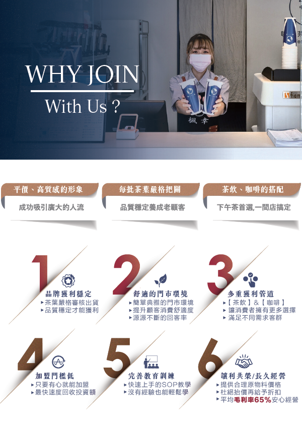 楓幸 FONG SING 加盟優勢