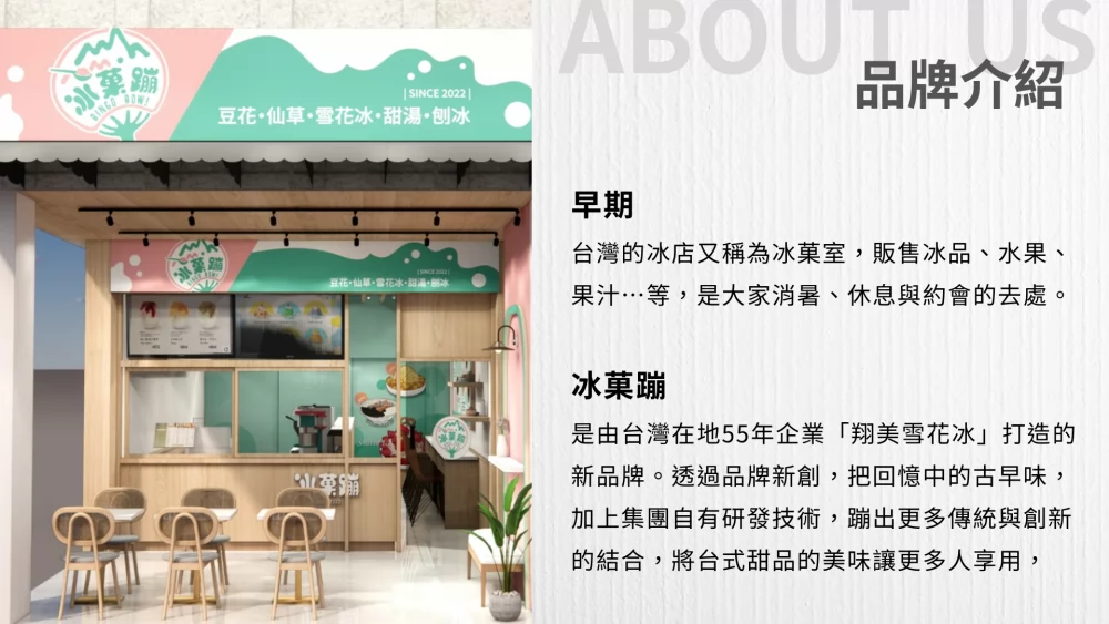 冰菓蹦 豆花｜仙草｜甜品｜雪花冰專賣店 加盟優勢