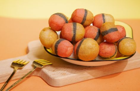 阿部玖肆 彩色地瓜球