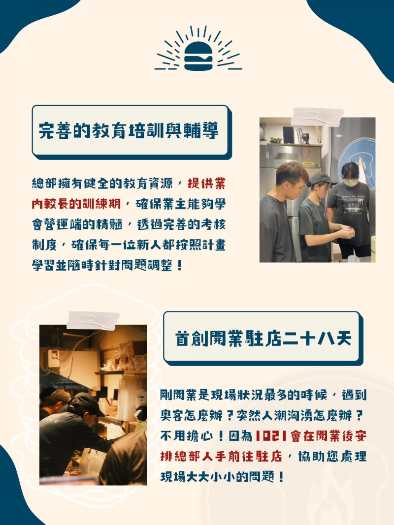 1021炭烤吐司 加盟優勢