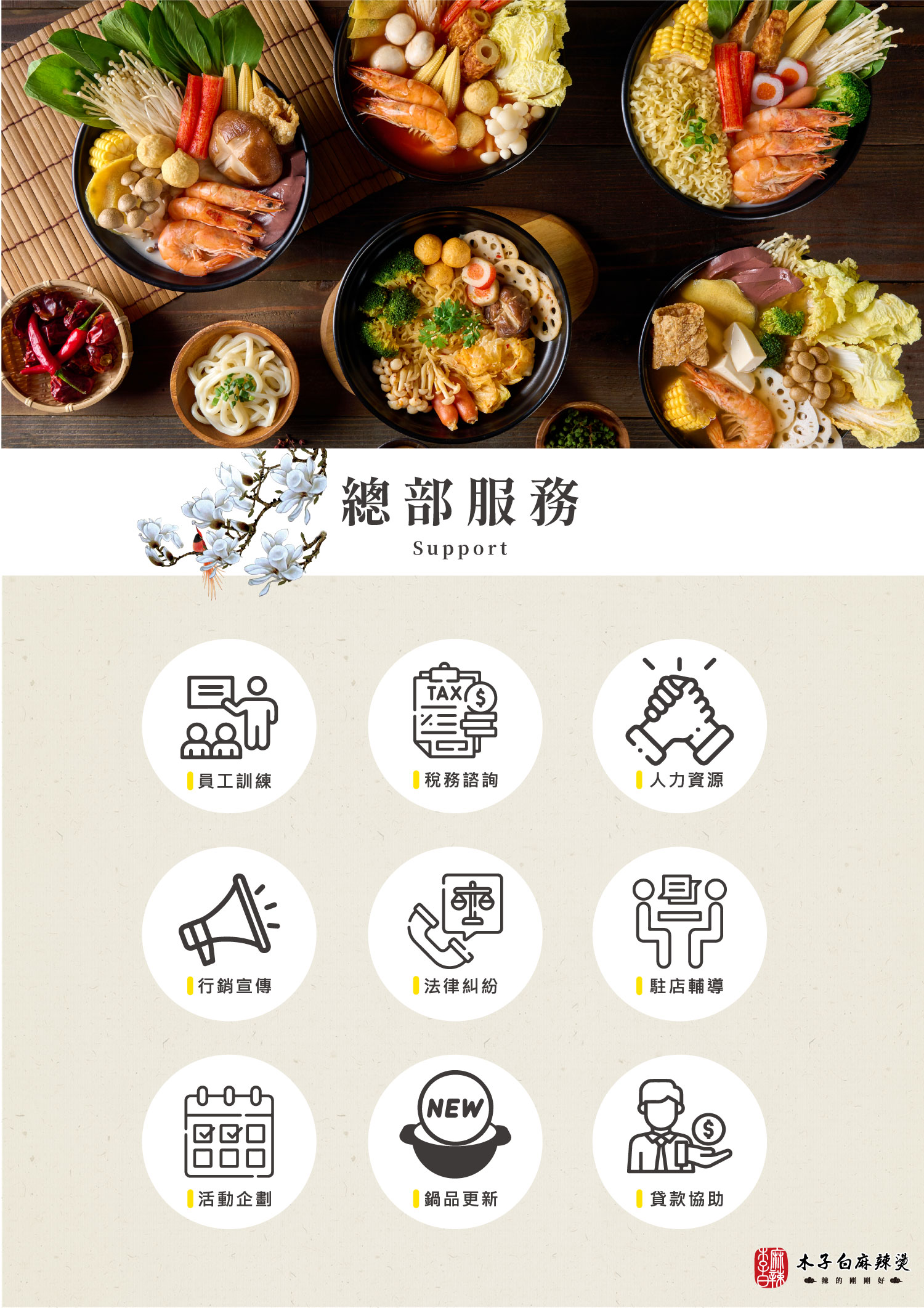 木子白麻辣燙 加盟優勢