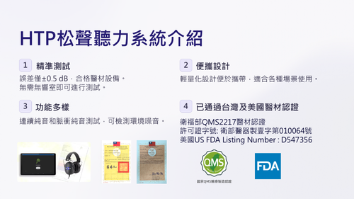 松聲聽力 產品介紹