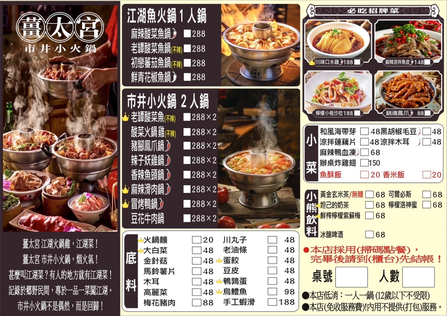 薑太宮 市井小火鍋 加盟優勢