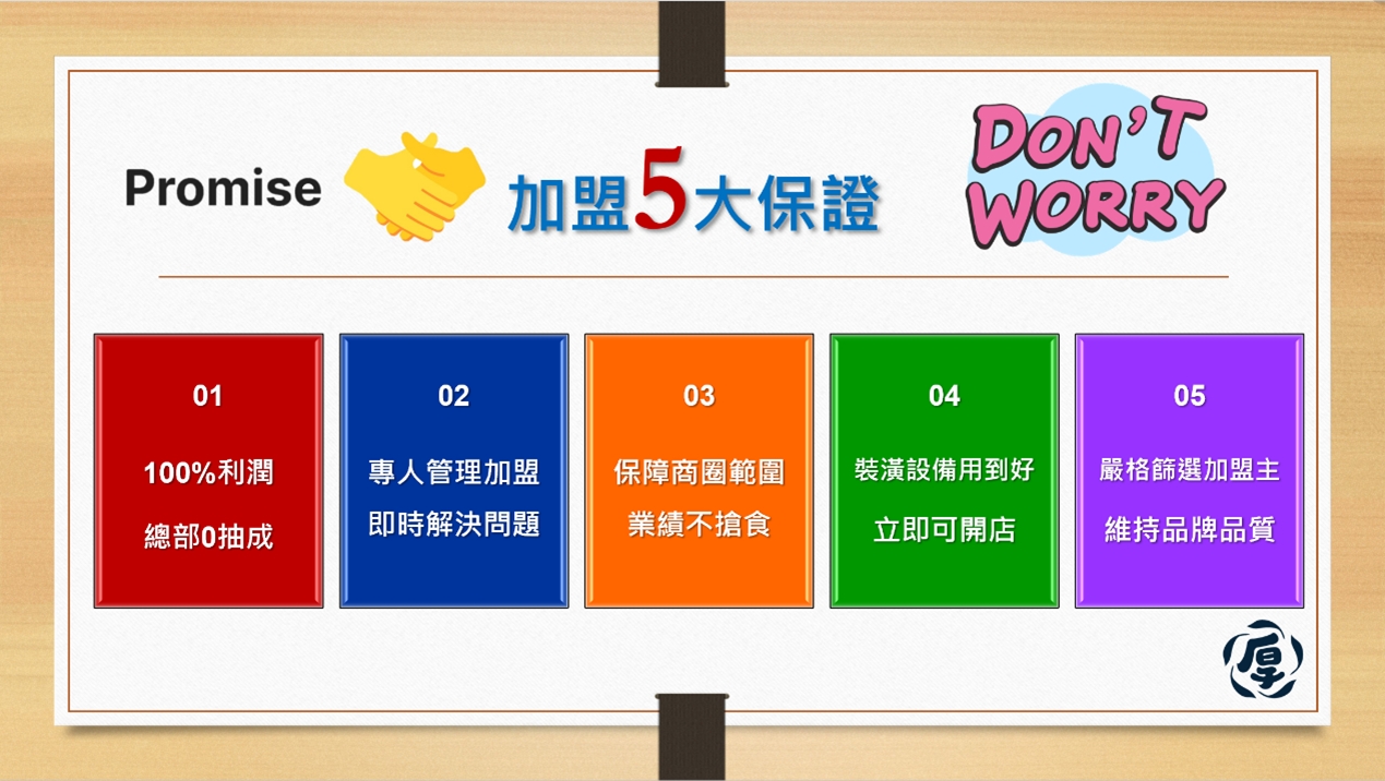 厚味茶理 厚奶茶專賣店 加盟優勢