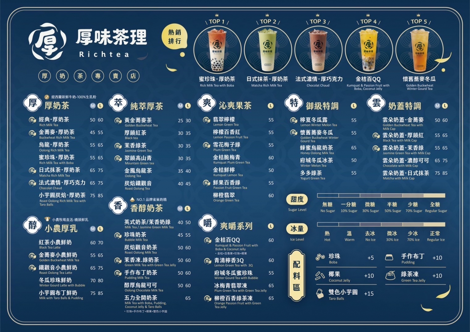 厚味茶理 厚奶茶專賣店 加盟優勢