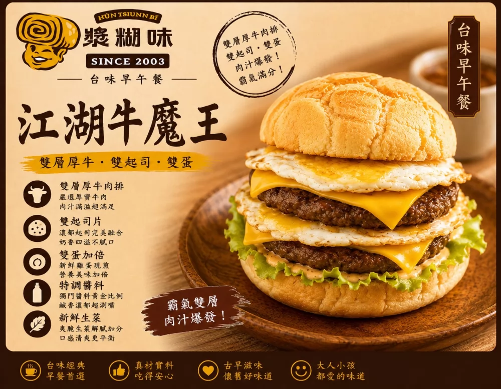 漿糊味 台味早午餐  產品圖片 #4