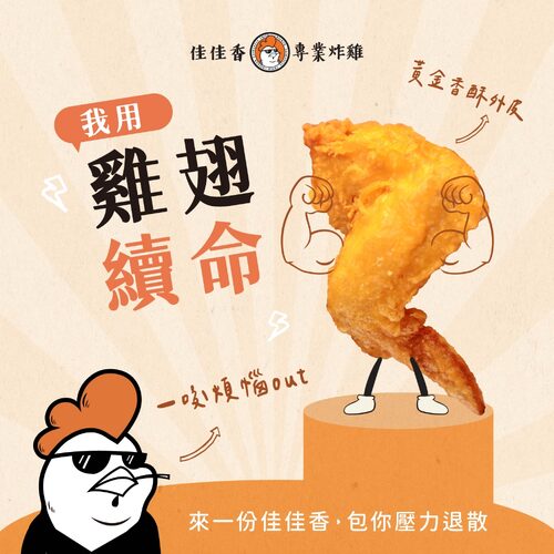 佳佳香專業炸雞 產品介紹