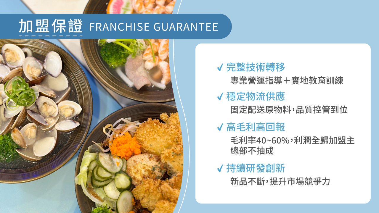 幸福燈塔複合式餐飲 加盟優勢