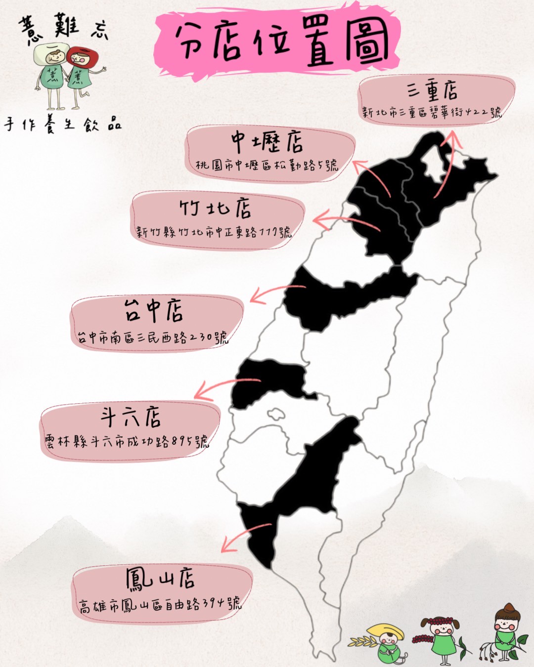 薏難忘手作養生飲品 加盟優勢