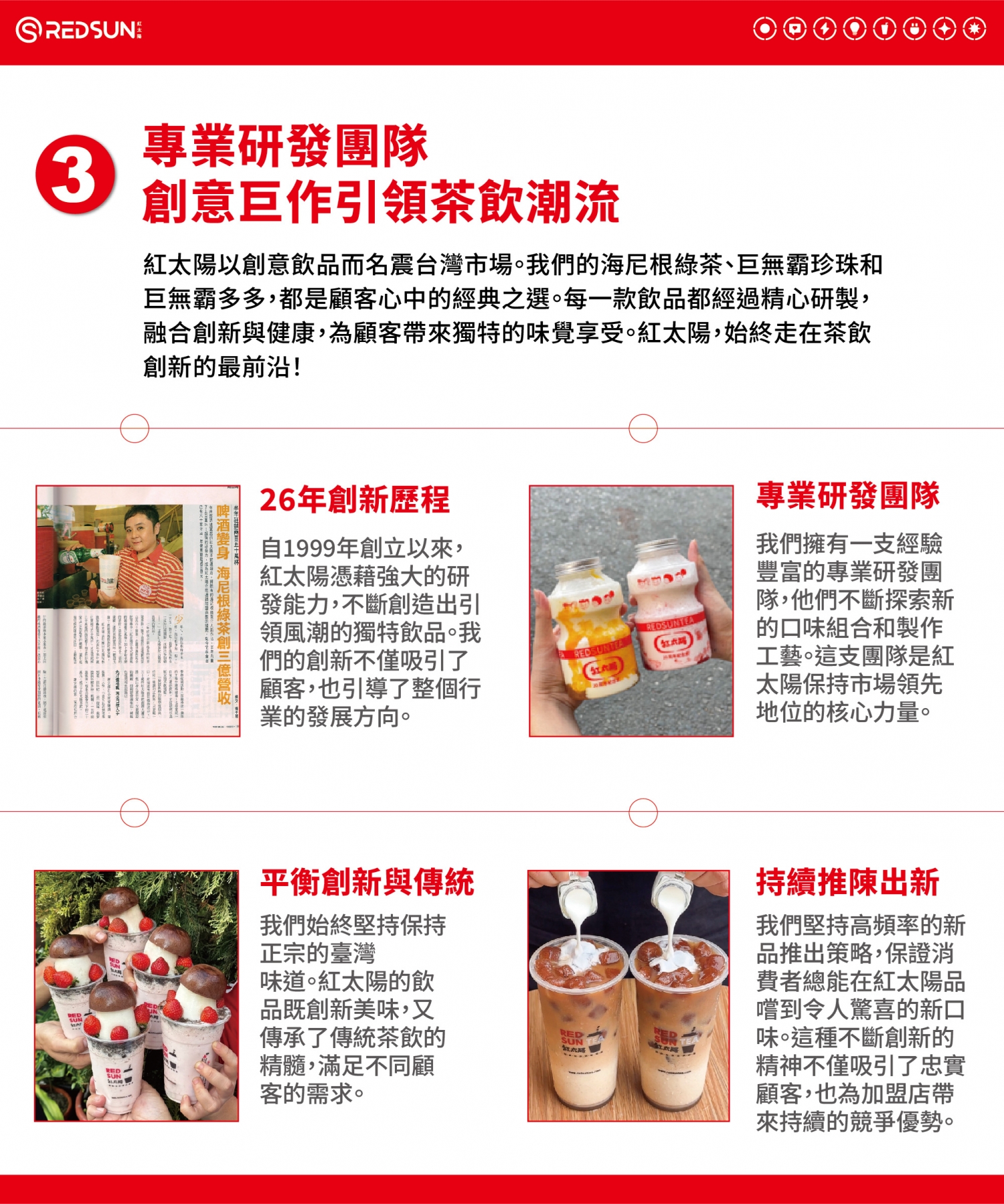 紅太陽國際茶飲連鎖 加盟優勢