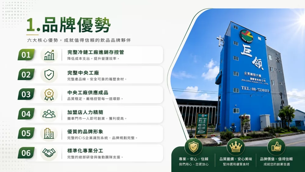 芋見綠豆 加盟優勢